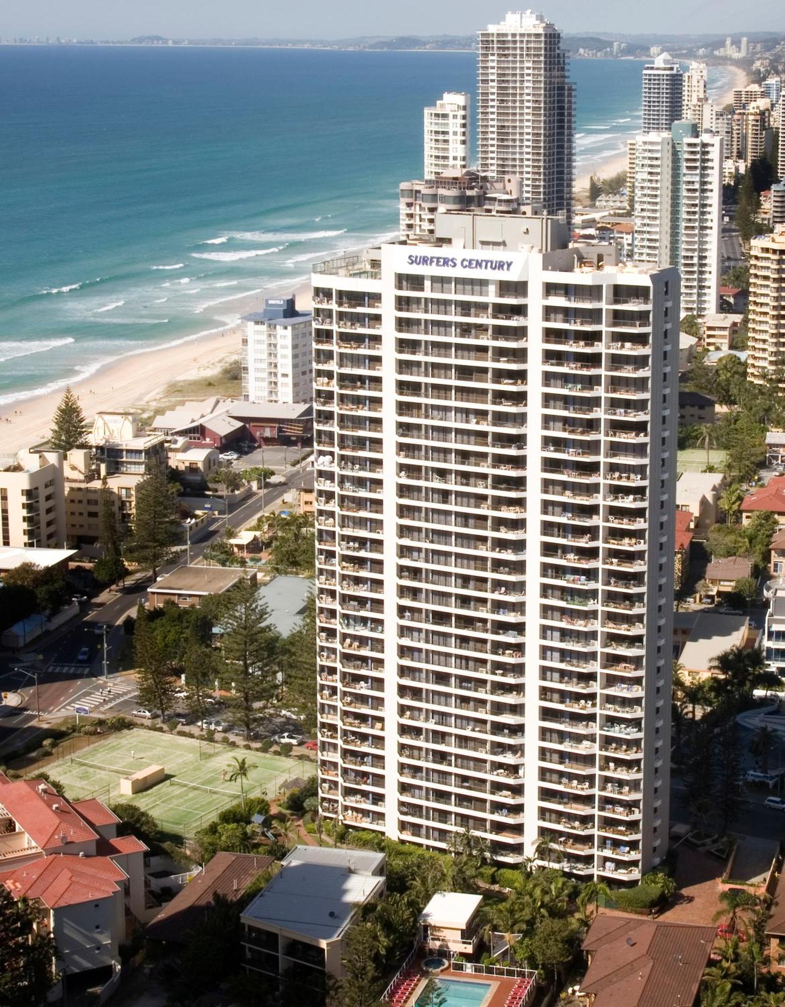 Surfers Century Oceanside Apartments Gold Coast Buitenkant foto